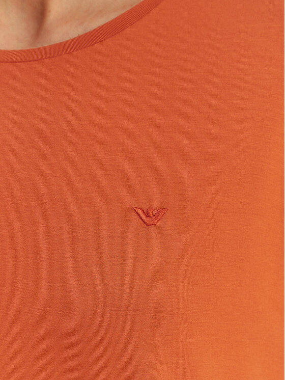 Emporio Armani Emporio Armani Marškinėliai EW003407 AF20240 U4098 Raudona Regular Fit