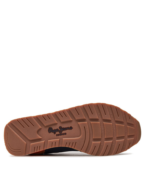 Pepe Jeans Pepe Jeans Sneakersy Brit Mix M PMS40006 Khaki