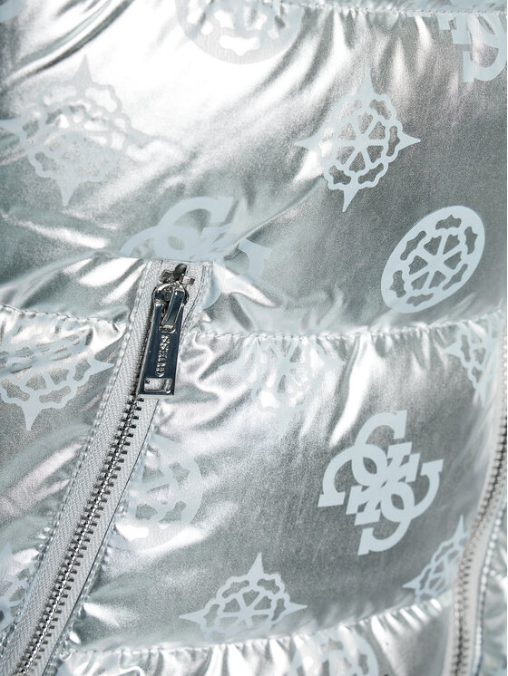 Guess Guess Giubbotto invernale J3BL06 WBVE0 Argento Regular Fit