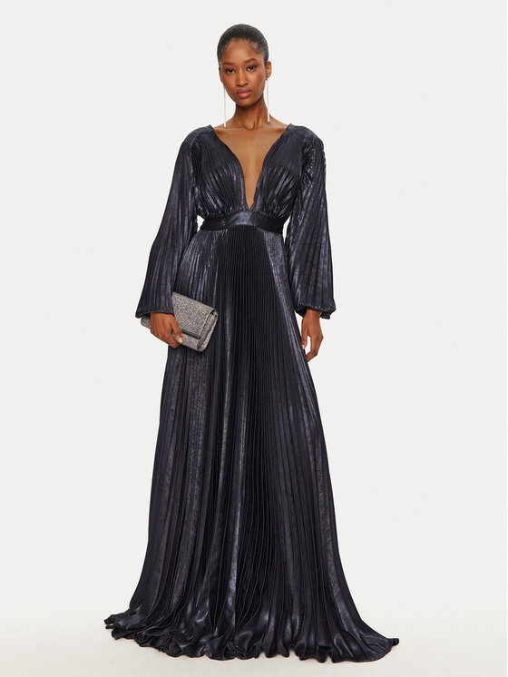 Babylon Babylon Estélyi ruha S00813 Sötétkék Regular Fit