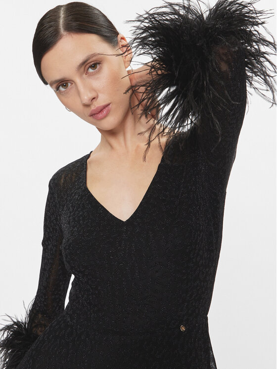 Nissa Nissa Abito da cocktail RS14475 Nero Slim Fit