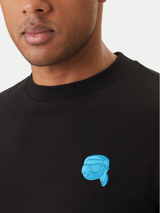 KARL LAGERFELD KARL LAGERFELD T-särk 755049 562235 Must Regular Fit