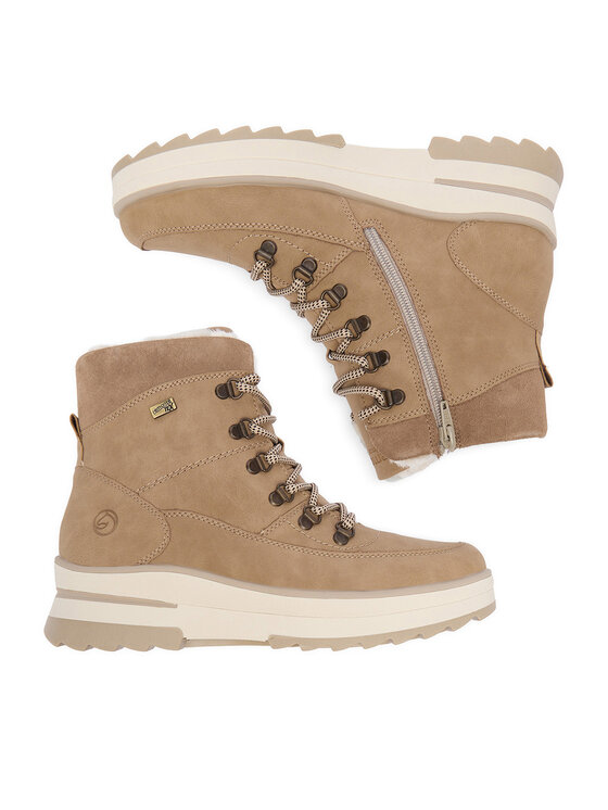 Remonte Remonte Schnürschuhe CEO-D2B74-20 Beige