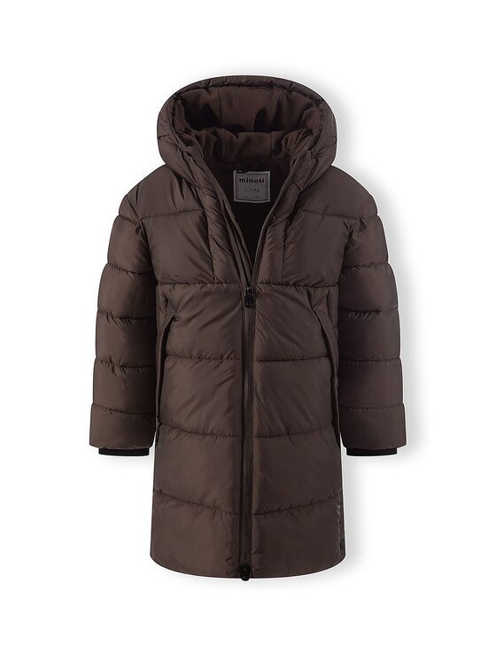 minoti minoti Kurtka zimowa 33COAT510B Brązowy Longline Fit