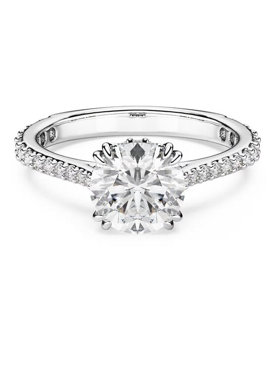 Swarovski Swarovski Pierścionek Stilla coctail 5717932 Srebrny