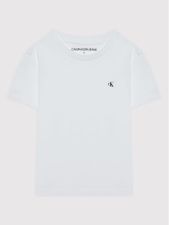 Calvin Klein Jeans Calvin Klein Jeans 2er-Set T-Shirts Monogram IB0IB01093 Weiß Regular Fit