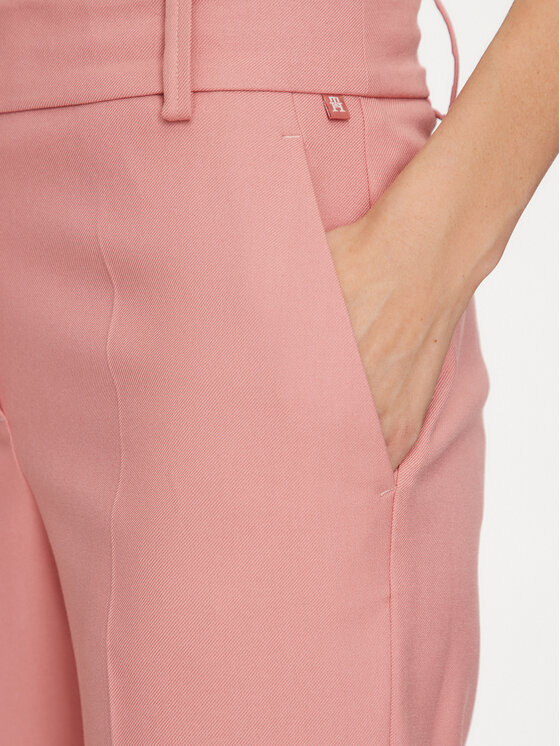 Tommy Hilfiger Tommy Hilfiger Stoffhose Core WW0WW39723 Rosa Straight Fit