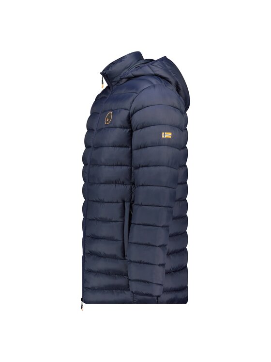 Geographical Norway Geographical Norway Kurtka puchowa WY8852H/GN-MARINE Granatowy Regular Fit