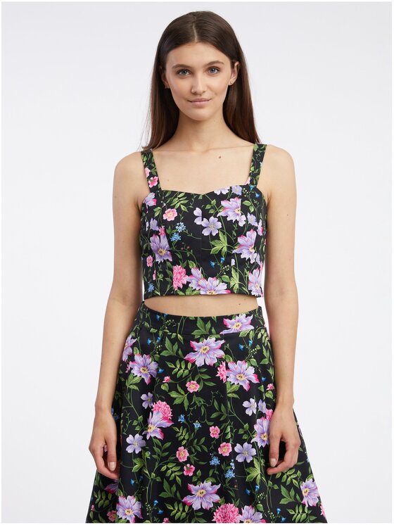 Orsay Orsay Top 626017659000__36 Czarny Regular Fit