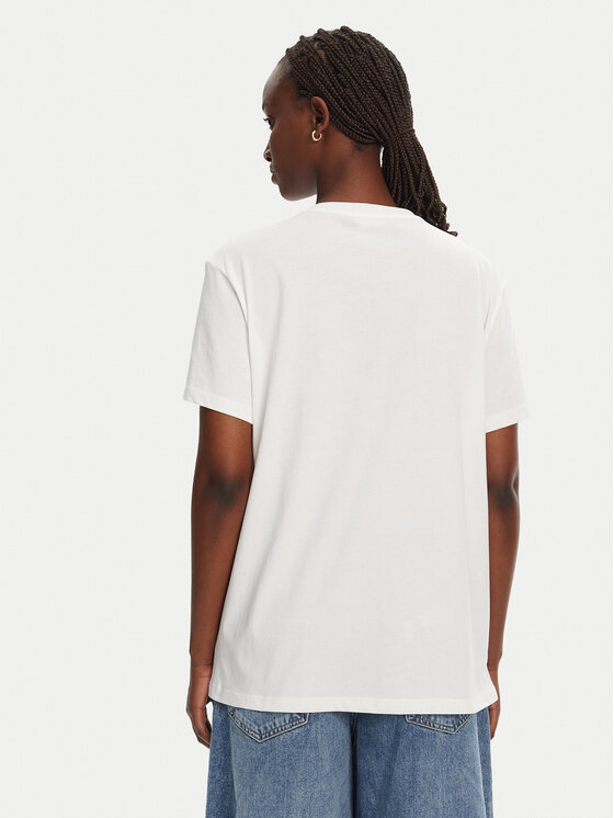 Liu Jo Liu Jo Tricou WA5343 JS923 M9518 Alb Regular Fit