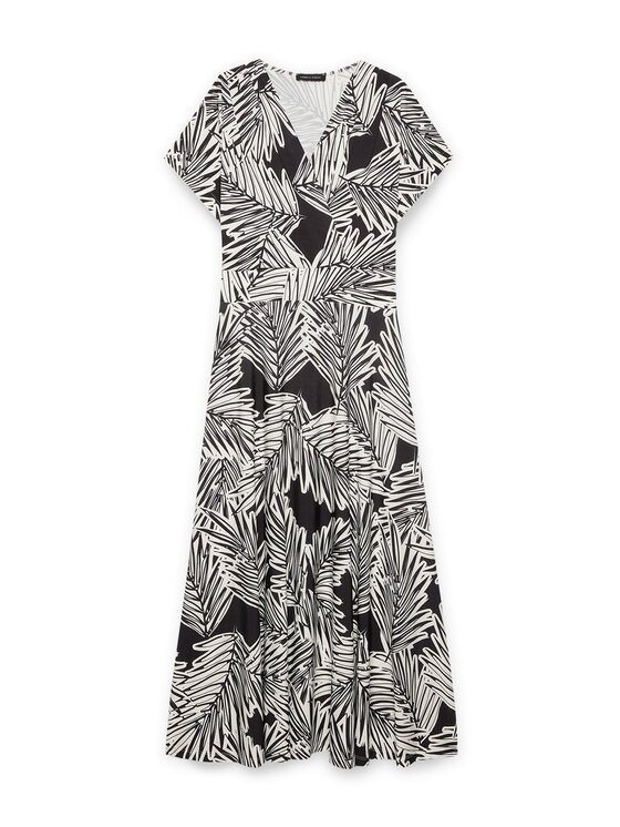 Fiorella Rubino Fiorella Rubino Sukienka codzienna 7006L001172N0Z3 Czarny A-Line Fit