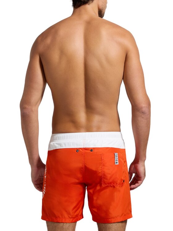 Bikkembergs Bikkembergs Costume da bagno costume - Bikkembergs - color block Arancione Regular Fit