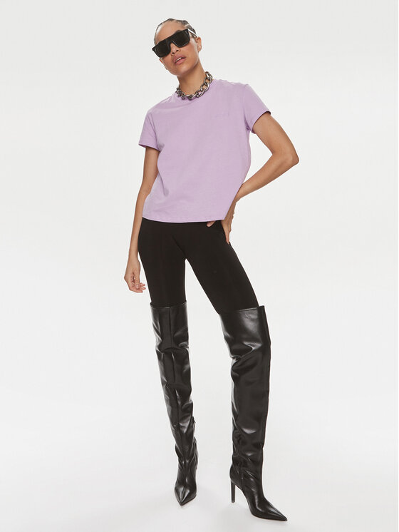 Patrizia Pepe Patrizia Pepe Тишърт 2M4373/J111-M495 Виолетов Regular Fit