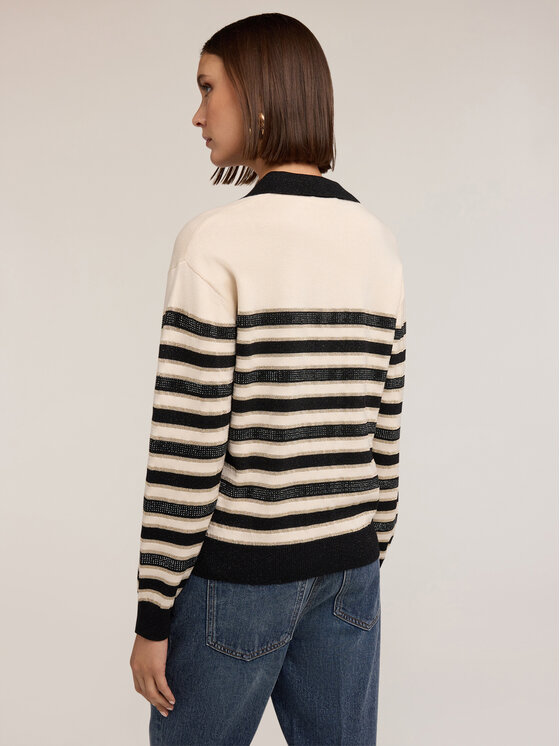 Motivi Motivi Cardigan M460W003560N0S1 Nero Regular Fit