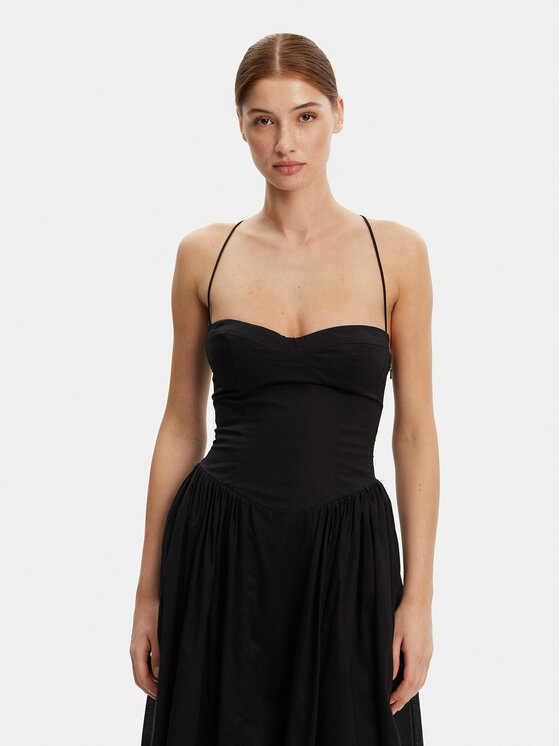 BARDOT BARDOT Официална рокля 59786DB Черен Regular Fit