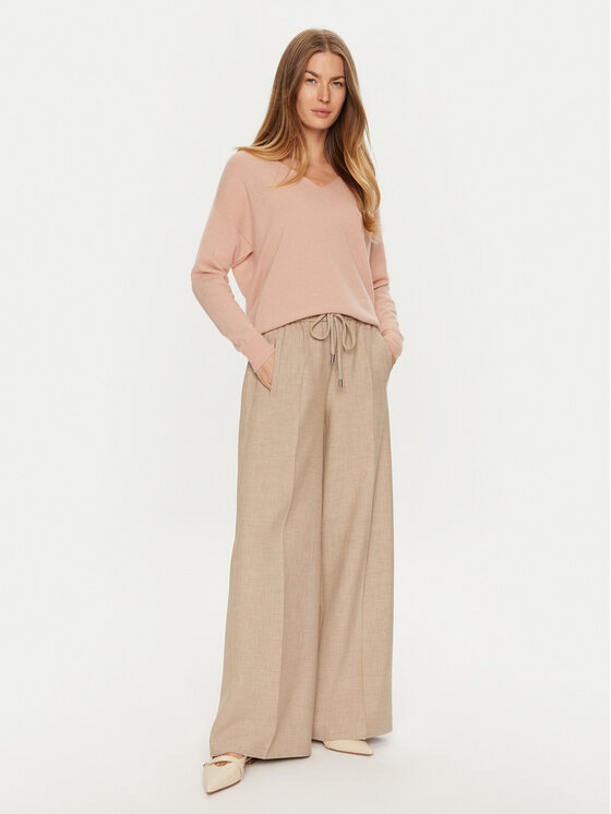 ViCOLO ViCOLO Pulover 22046S Roza Regular Fit
