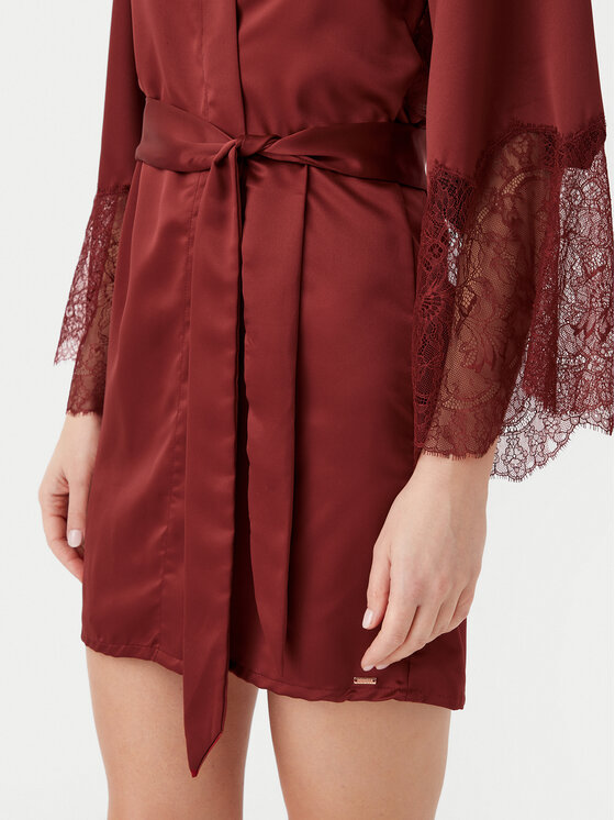 Hunkemöller Hunkemöller Bademantel Camille 300601 Rot