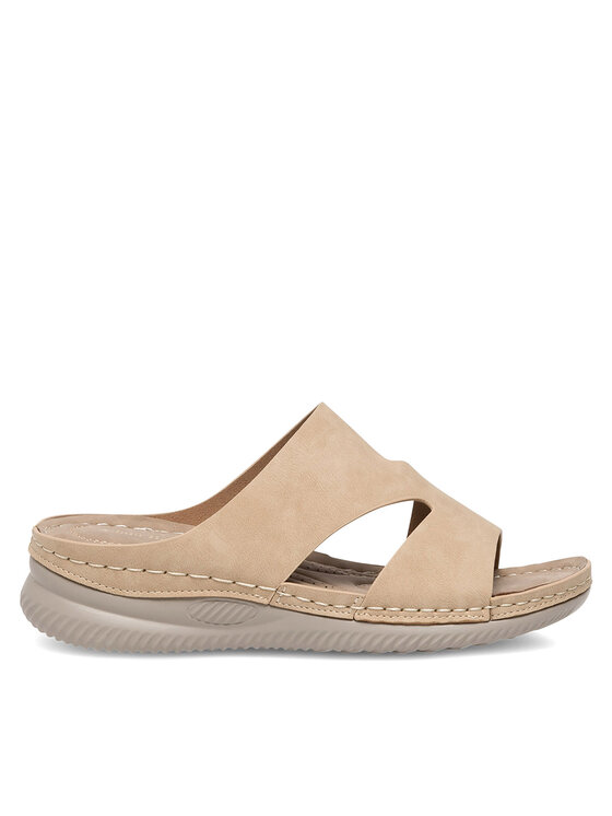 Clara Barson Clara Barson Pantoletten WYL0510-22 Beige
