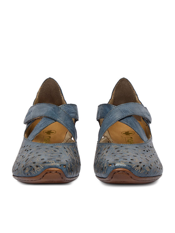 Rieker Rieker Pantofi 43773-12 Bleumarin