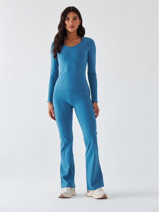 BeShaped BeShaped Longsleeve Morning Dew Niebieski Shaping Fit
