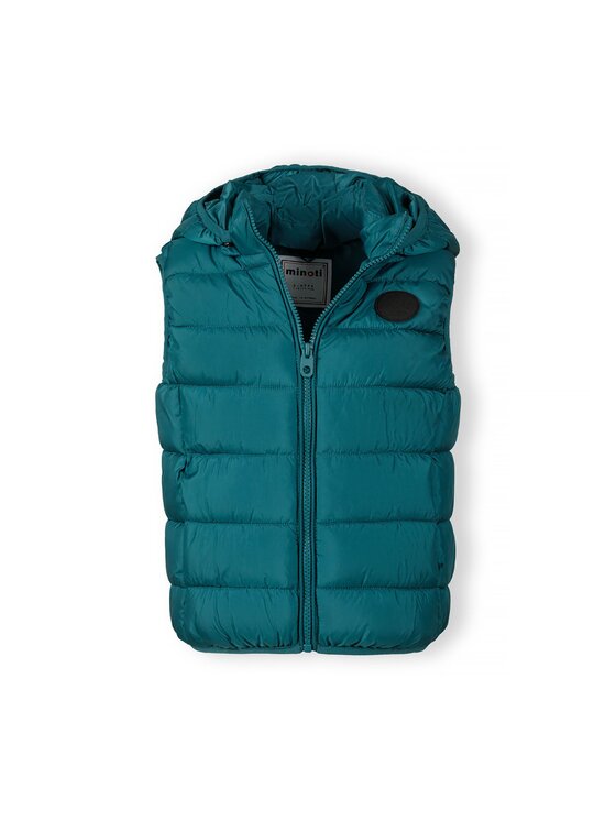 minoti minoti Kamizelka 17gilet6C Turkusowy Regular Fit