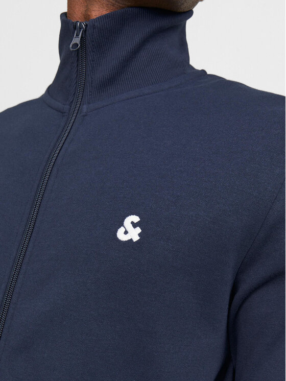 Jack&Jones Jack&Jones Majica dugih rukava Paulos 12250737 Tamnoplava Standard Fit