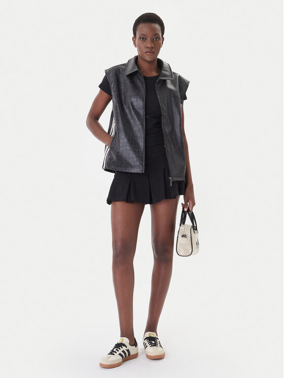 adidas adidas Plisirano krilo Seasonal Essentials Colorpop KC3940 Črna Loose Fit