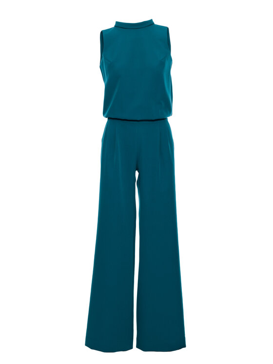 Made of Emotion Made of Emotion Kombinezon M382 Niebieski Wide Leg