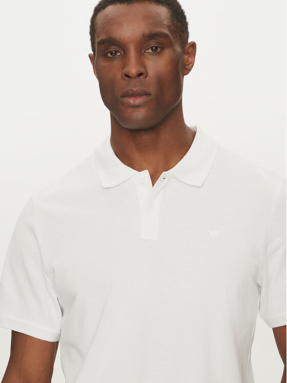 Mustang Mustang Poloshirt Palco 1016293 Weiß Regular Fit