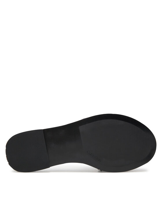 Calvin Klein Calvin Klein Papucs Flat Slide Relock Lth HW0HW01939 Fekete