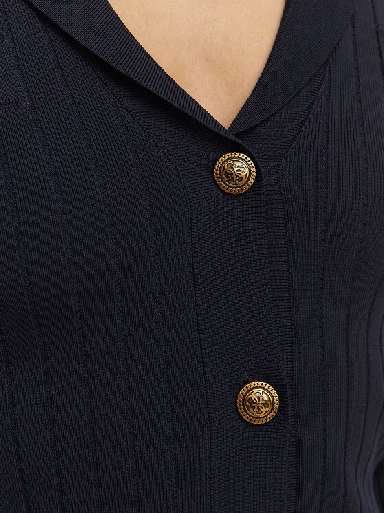Guess Guess Kardigan W5YR11 Z0130 Tamnoplava Regular Fit