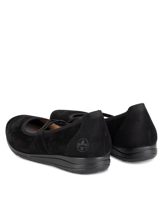 Rieker Rieker Ballerine L9369-00 Nero