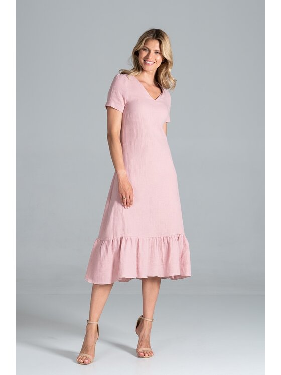 FIGL FIGL Φόρεμα M827 Ροζ Regular Fit