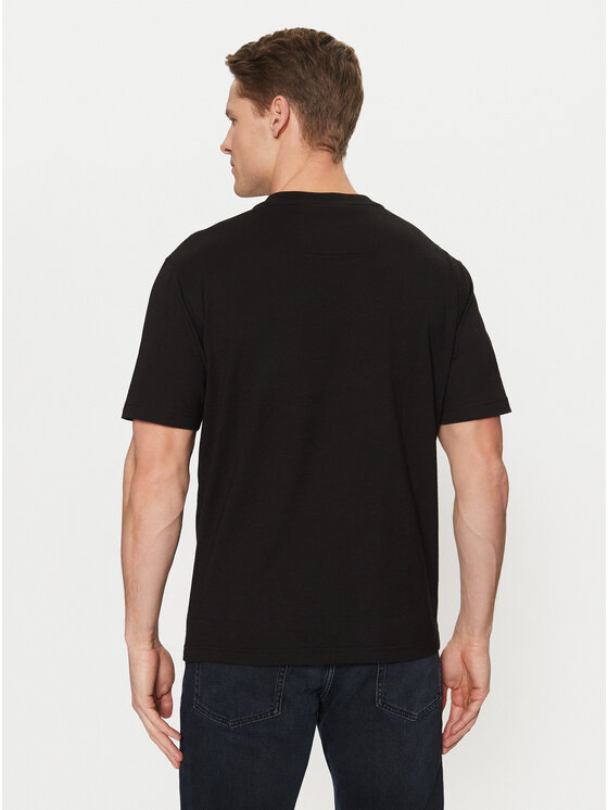 BOSS BOSS T-särk 50531271 Must Regular Fit
