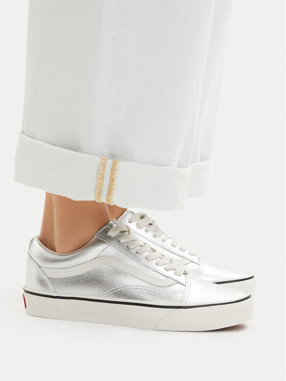 Vans Vans Tenis superge Old Skool VN000E8WH271 Srebrna