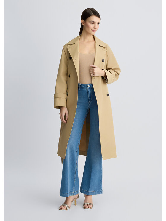 Liu Jo Liu Jo Trench CA5400T2940X0649 Beige Regular Fit