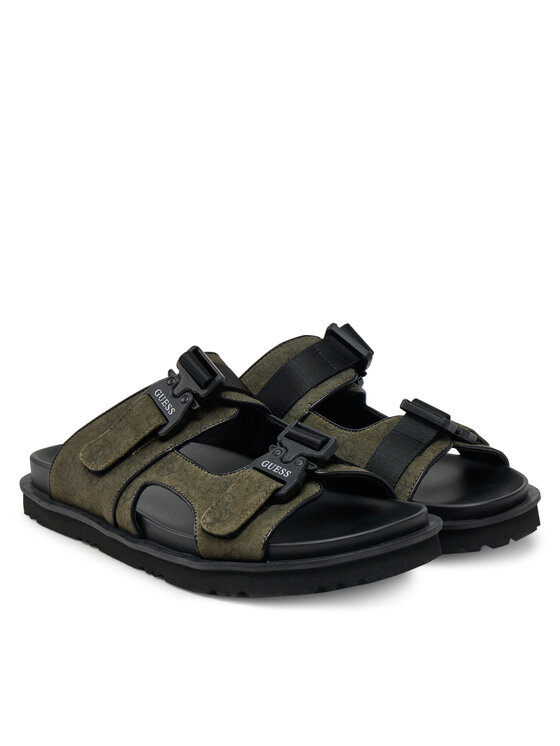 Guess Guess Natikači FMJBAH FAB03 Zelena