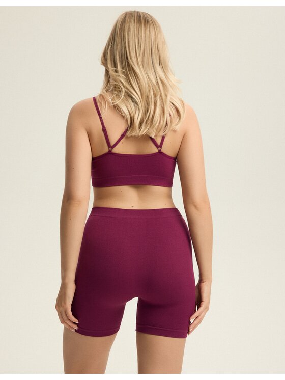 Esotiq Esotiq Kolarki 43790 Bordowy Regular Fit