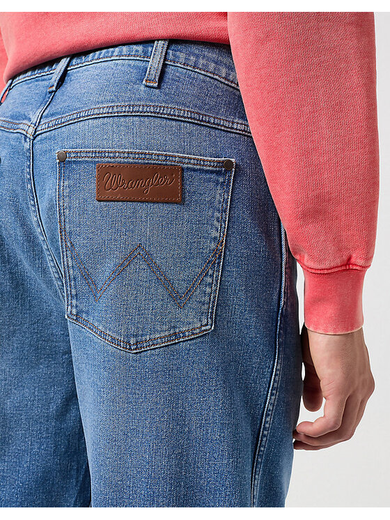 Wrangler Wrangler Jeansy REDDING Niebieski Loose Fit