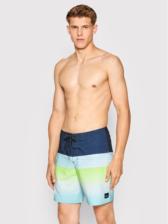 Quiksilver Quiksilver Kopalne hlače Surfsilk Panel 18" EQYBS04658 Pisana Performance Fit