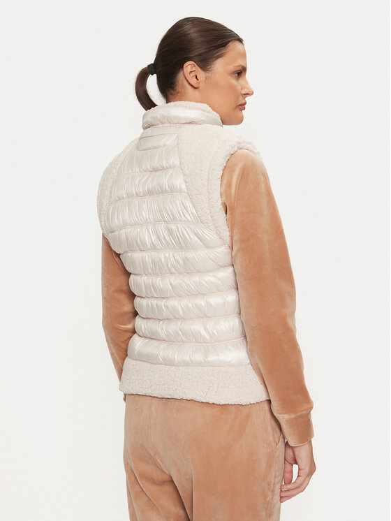 DKNY DKNY Bezrękawnik DP4V3163 Écru Regular Fit