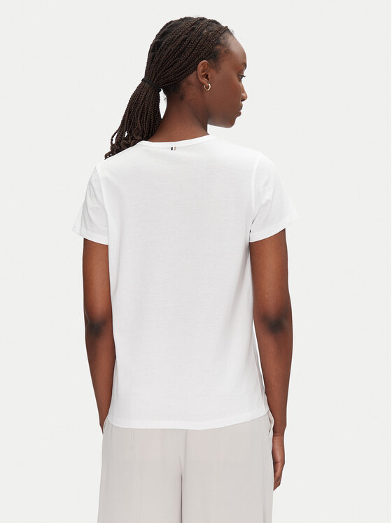 BOSS BOSS T-krekls Eventsa7 50537598 Balts Regular Fit