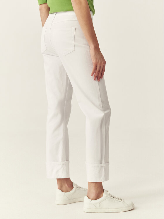 TATUUM TATUUM Jeansy TATAMI 2 Biały Straight Fit