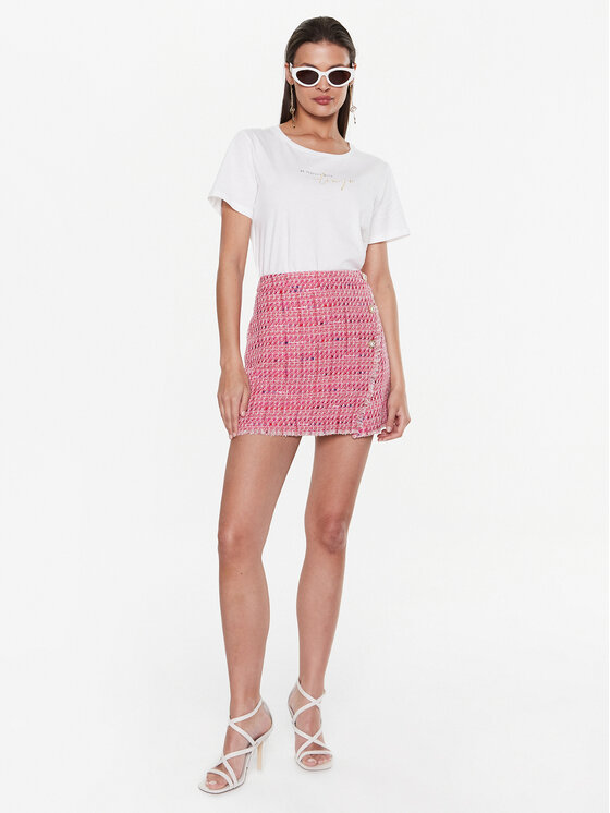 Liu Jo Sport Liu Jo Sport Marškinėliai TA3185 JS923 Balta Regular Fit
