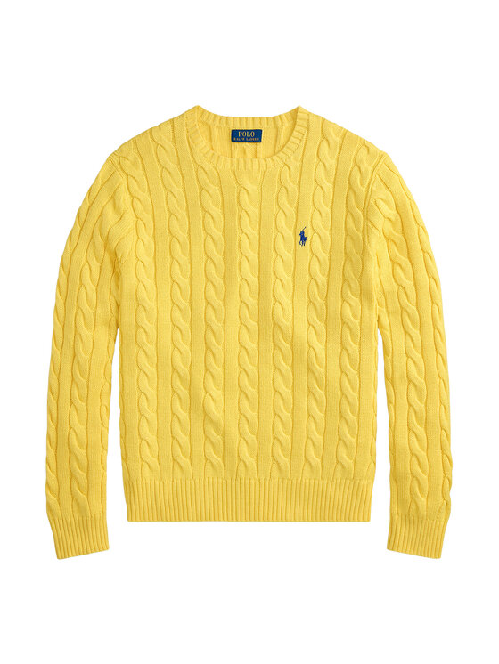 Polo Ralph Lauren Polo Ralph Lauren Sweater 710775885549 Sárga Regular Fit