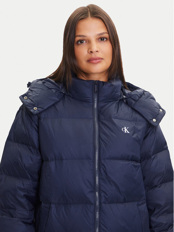 Calvin Klein Jeans Calvin Klein Jeans Kurtka puchowa Essential LV047D502G Granatowy Regular Fit