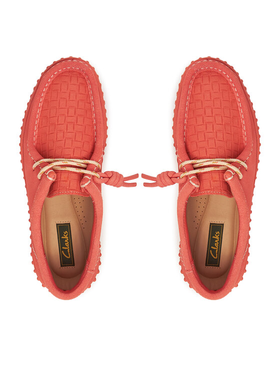 Clarks Clarks Pusbačiai Torhill Bee 26181187 Koralų