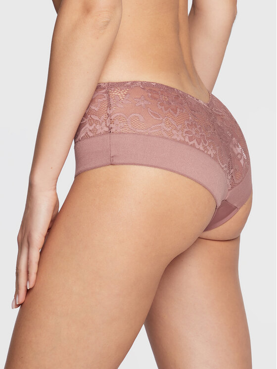 Triumph Triumph Brazilske spodnje hlačke z visokim pasom Vivid Spotlight 10210632 Roza