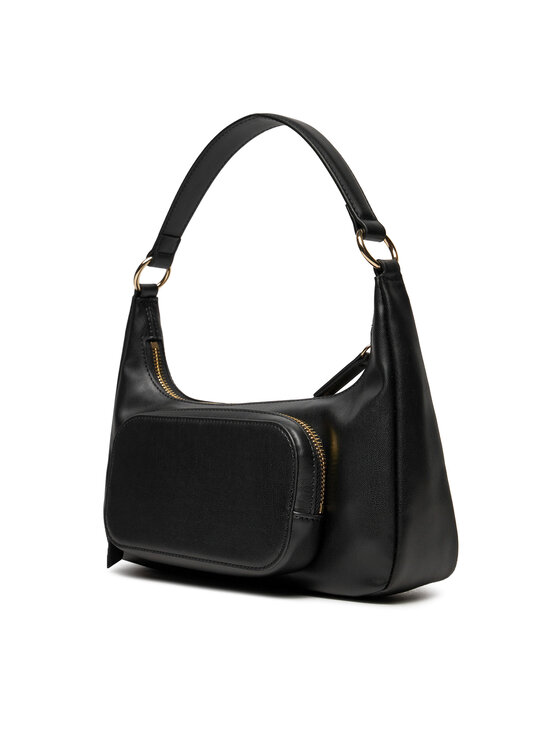 Tommy Hilfiger Tommy Hilfiger Käekott Soft Utility Shoulder Bag Pu AW0AW16711 Must