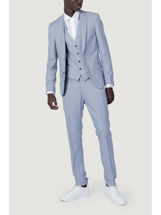 Antony Morato Antony Morato Kamizelka SLIM FIT IN TESSUTO Niebieski Slim Fit